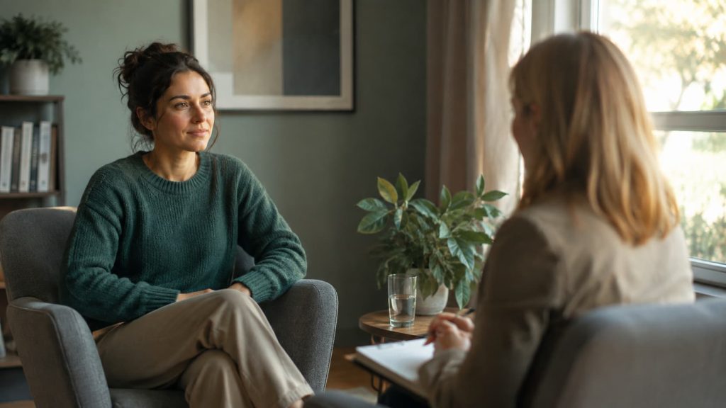 Sessão de psicoterapia, tratamento do borderline através de acompanhamento estruturado